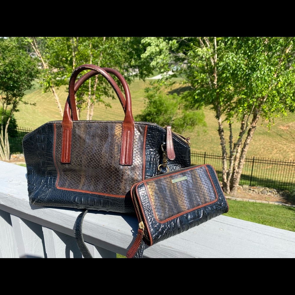 Brahmin purse and wallet